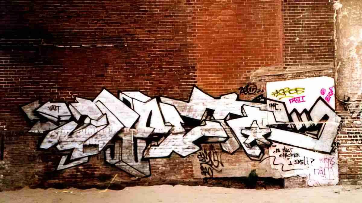 Street Art 1930 1908 GRAFFITI A4 Photo Print