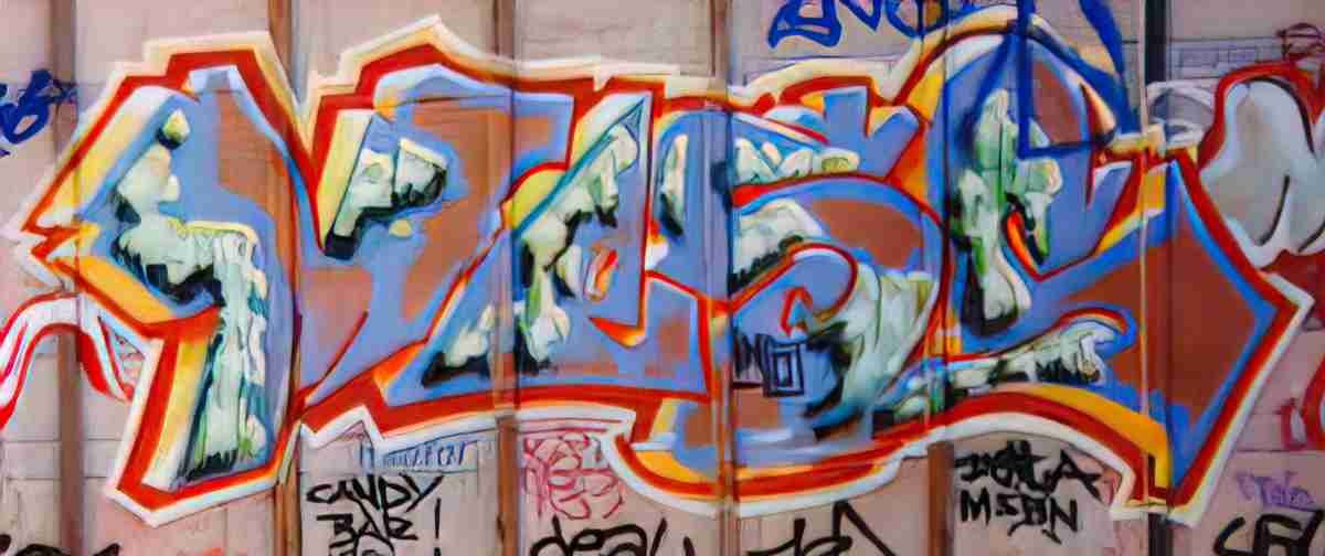 Street Art 1932 1910 GRAFFITI A4 Photo Print