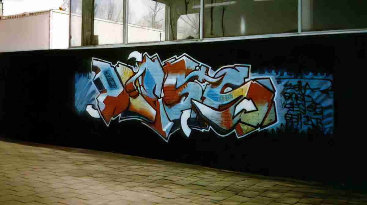 Street Art 1933 1911 GRAFFITI A4 Photo Print
