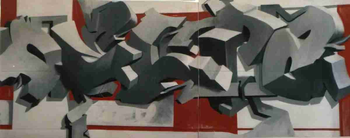 Street Art 1938 1916 GRAFFITI A4 Photo Print