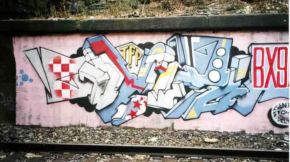 Street Art 1945 1923 GRAFFITI A4 Photo Print