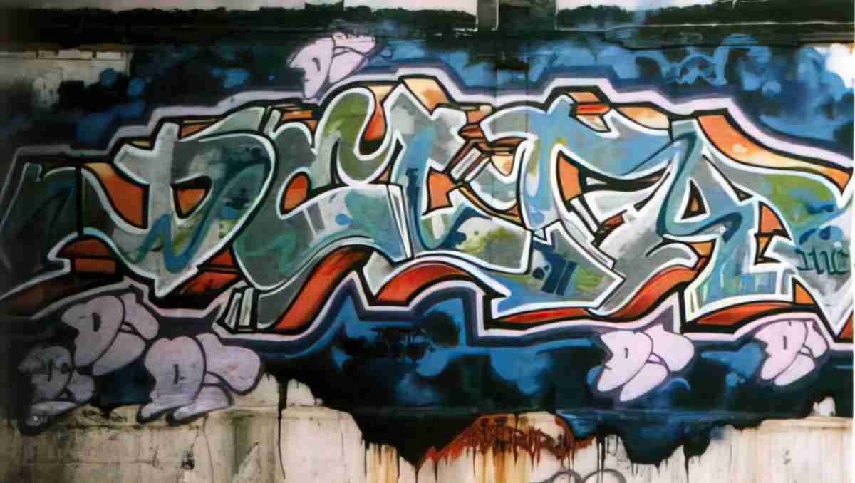Street Art 1949 1927 GRAFFITI A4 Photo Print