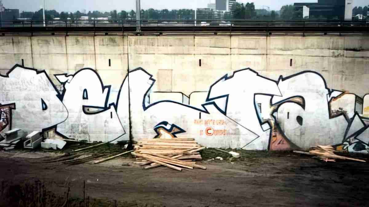 Street Art 1950 1928 GRAFFITI A4 Photo Print