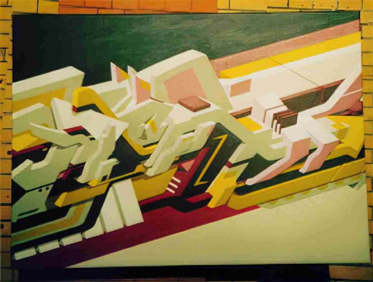 Street Art 1982 1960 GRAFFITI A4 Photo Print