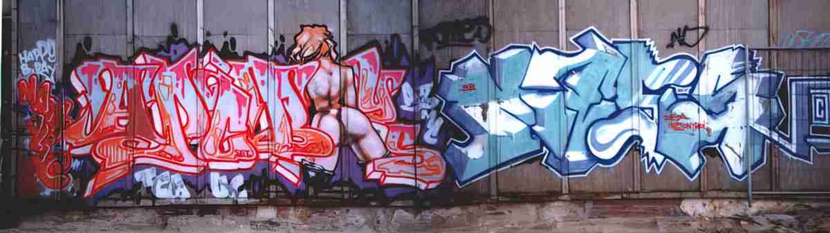 Street Art 1984 1962 GRAFFITI A4 Photo Print