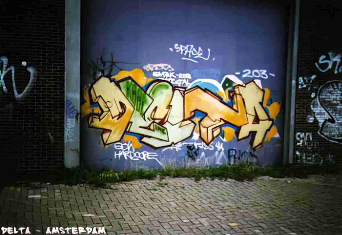 Street Art 1989 1967 GRAFFITI A4 Photo Print