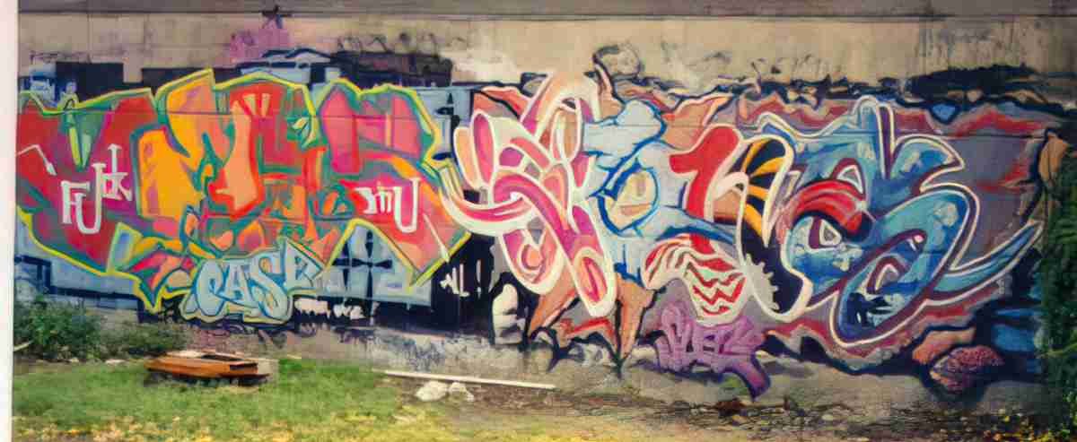 Street Art 1992 1970 GRAFFITI A4 Photo Print