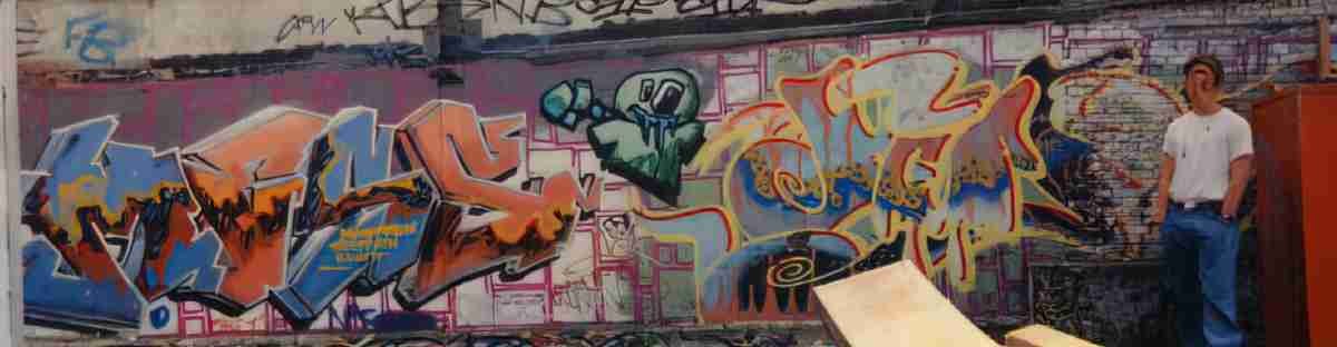 Street Art 1996 1974 GRAFFITI A4 Photo Print