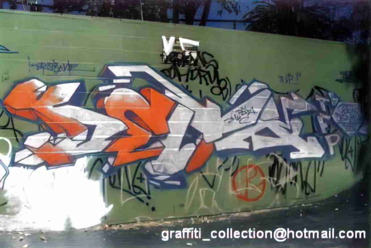 Street Art 1997 1975 GRAFFITI A4 Photo Print