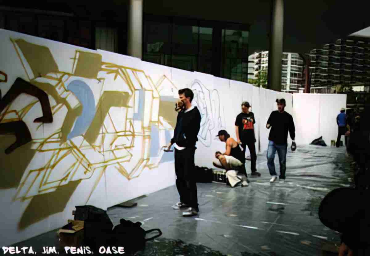 Street Art 2005 1983 GRAFFITI A4 Photo Print
