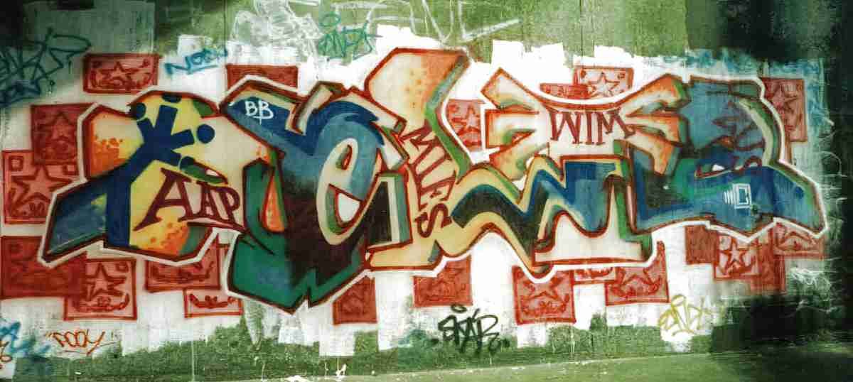 Street Art 2014 1992 GRAFFITI A4 Photo Print