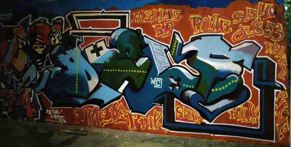 Street Art 2016 1994 GRAFFITI A4 Photo Print