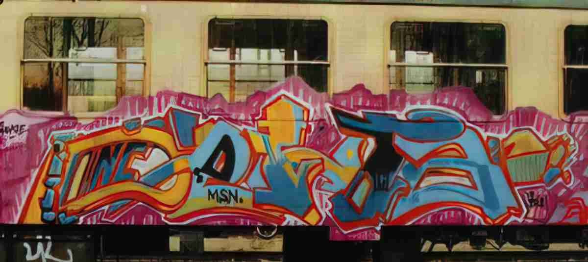 Street Art 2018 1996 GRAFFITI A4 Photo Print