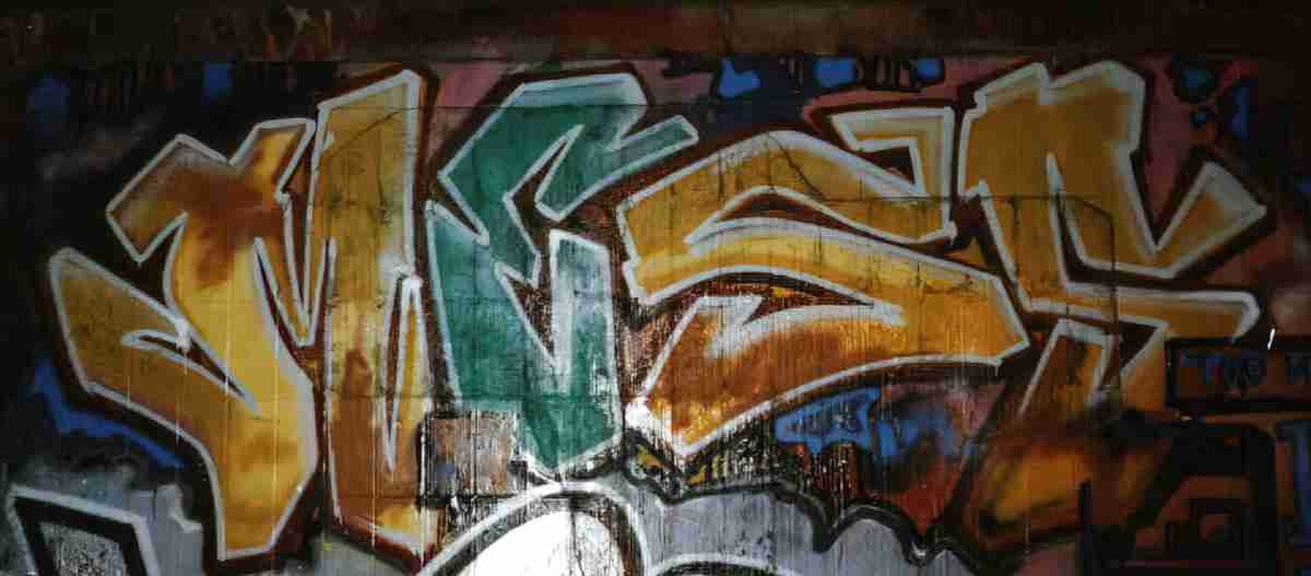 Street Art 2067 2046 GRAFFITI A4 Photo Print