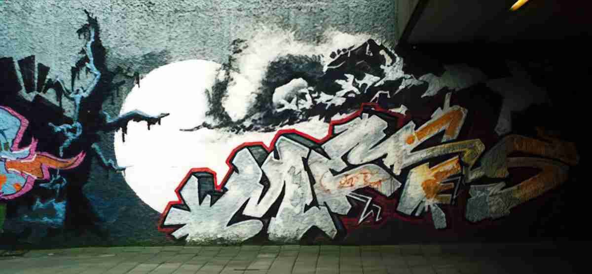 Street Art 2069 2048 GRAFFITI A4 Photo Print