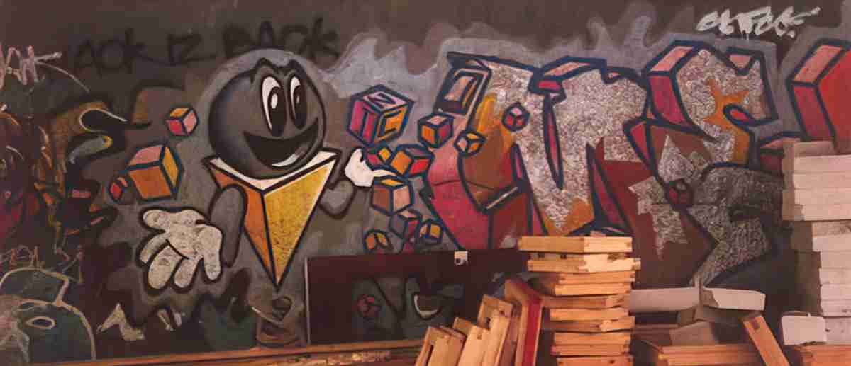 Street Art 2072 2051 GRAFFITI A4 Photo Print