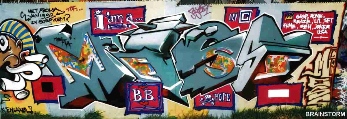 Street Art 2079 2058 GRAFFITI A4 Photo Print