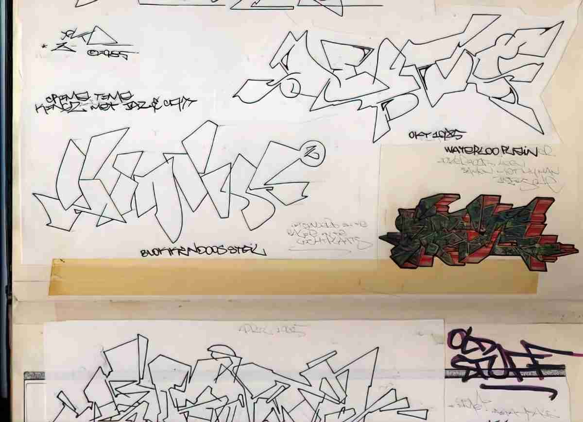 Street Art 2085 2064 GRAFFITI A4 Photo Print