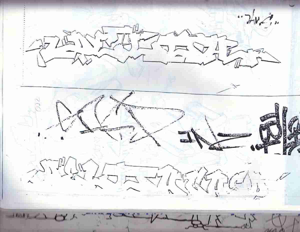 Street Art 2111 2090 GRAFFITI A4 Photo Print