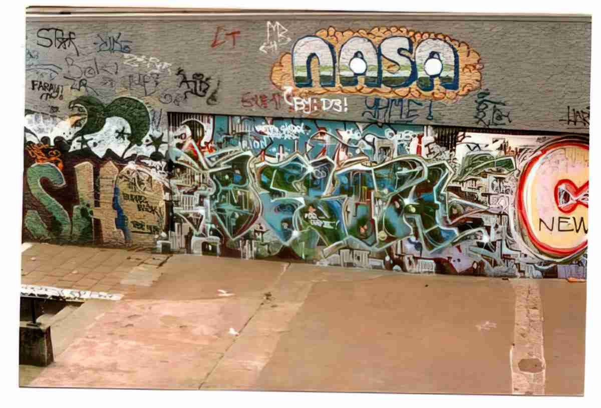 Street Art 2114 2093 GRAFFITI A4 Photo Print