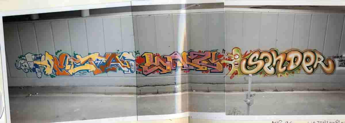 Street Art 2117 2096 GRAFFITI A4 Photo Print
