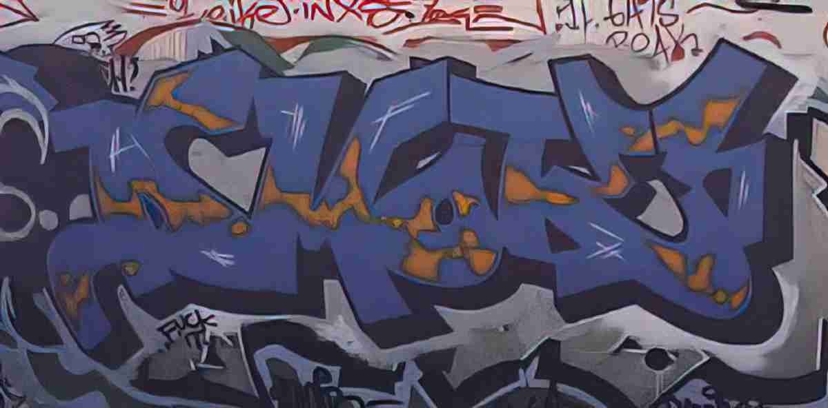 Street Art 2120 2099 GRAFFITI A4 Photo Print