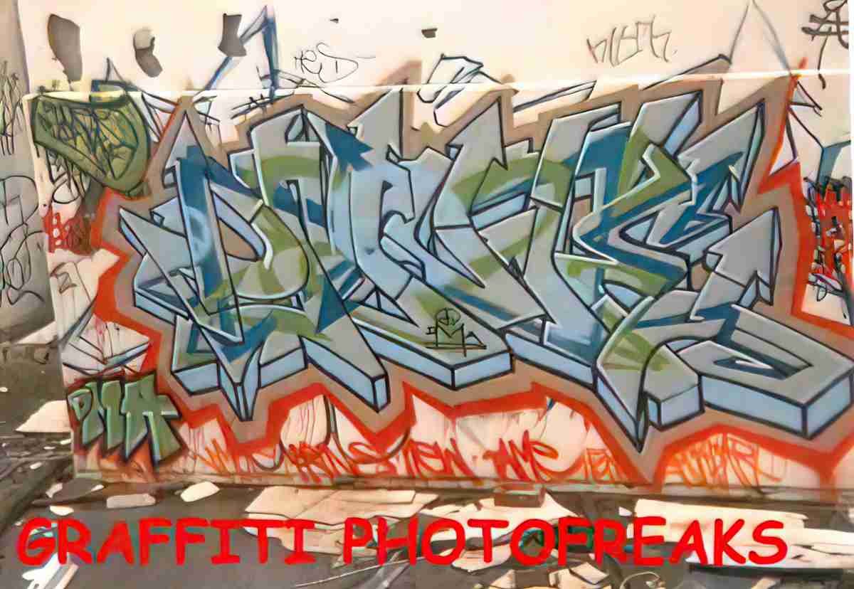 Street Art 2127 2106 GRAFFITI A4 Photo Print