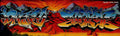 Street Art 2129 2108 GRAFFITI A4 Photo Print