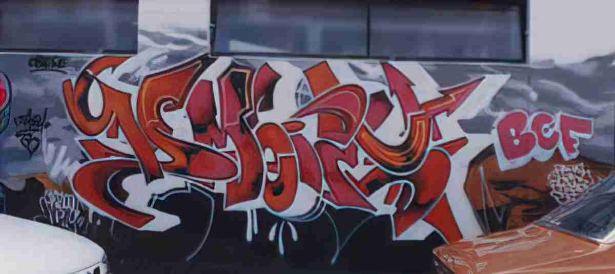 Street Art 2132 2111 GRAFFITI A4 Photo Print