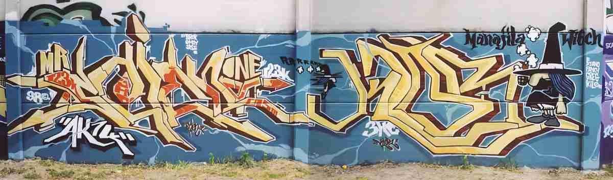 Street Art 2133 2112 GRAFFITI A4 Photo Print