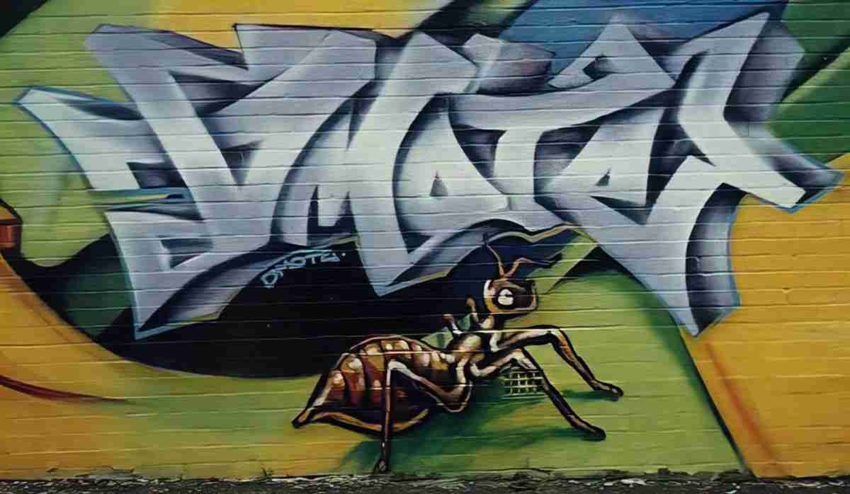 Street Art 2135 2114 GRAFFITI A4 Photo Print
