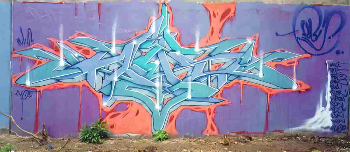 Street Art 2139 2118 GRAFFITI A4 Photo Print
