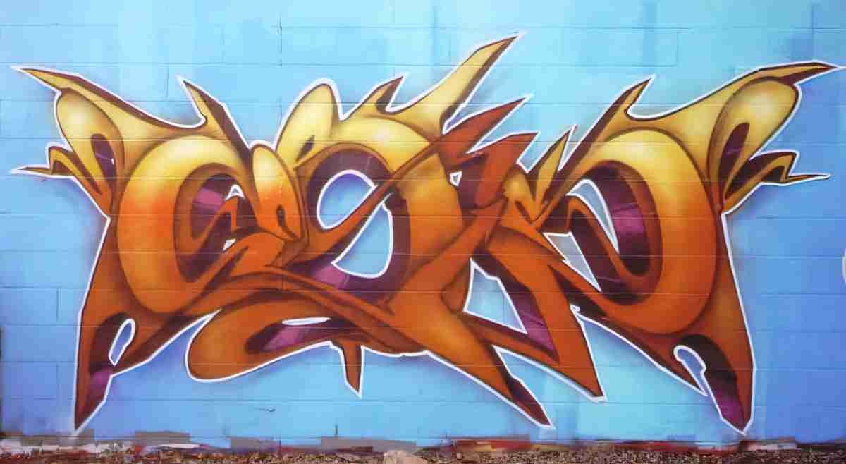 Street Art 2140 2119 GRAFFITI A4 Photo Print
