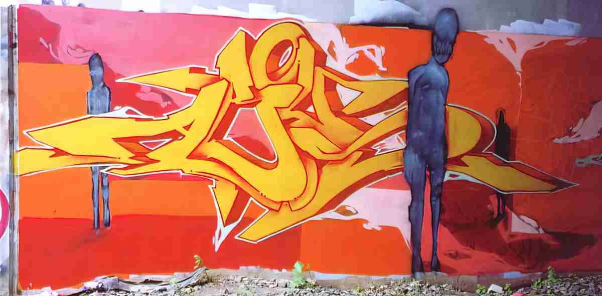 Street Art 2141 2120 GRAFFITI A4 Photo Print