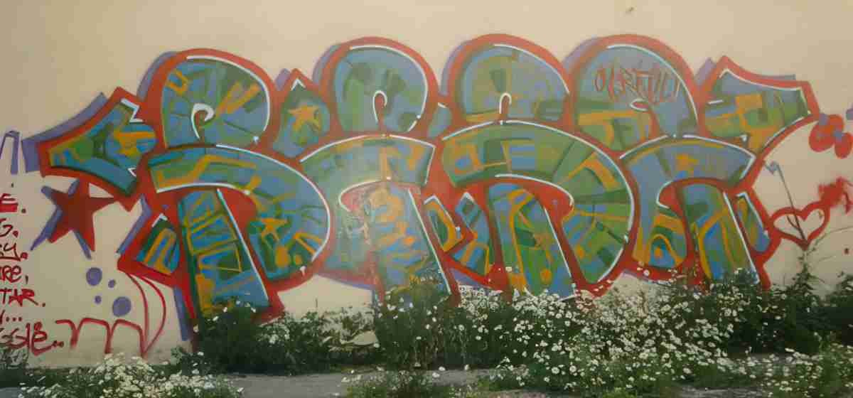 Street Art 2143 2122 GRAFFITI A4 Photo Print