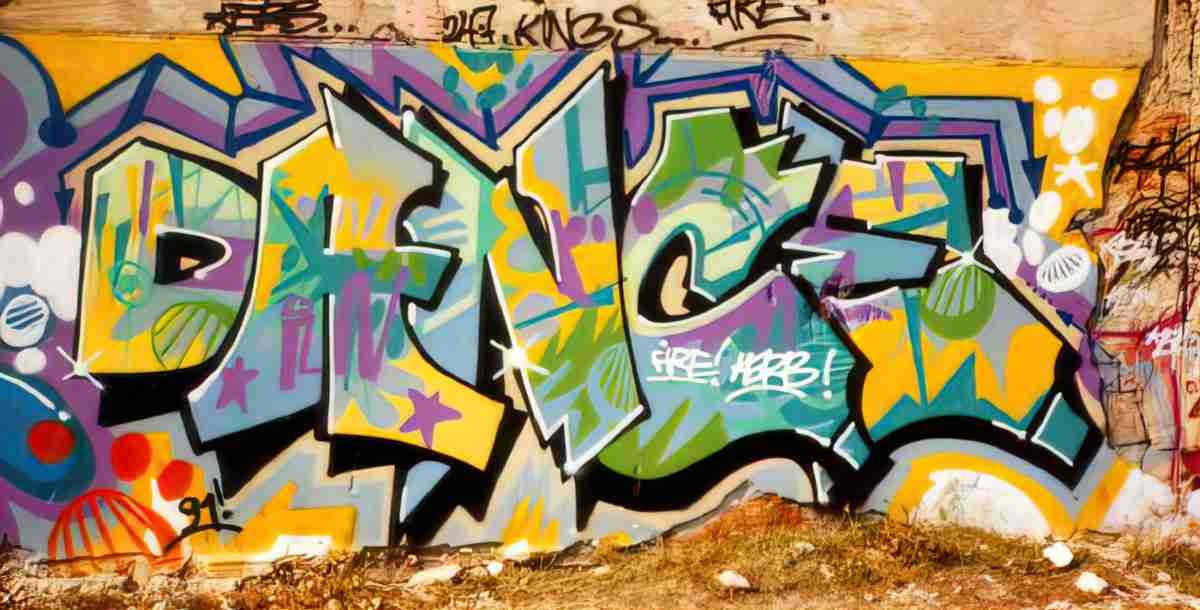 Street Art 2148 2127 GRAFFITI A4 Photo Print