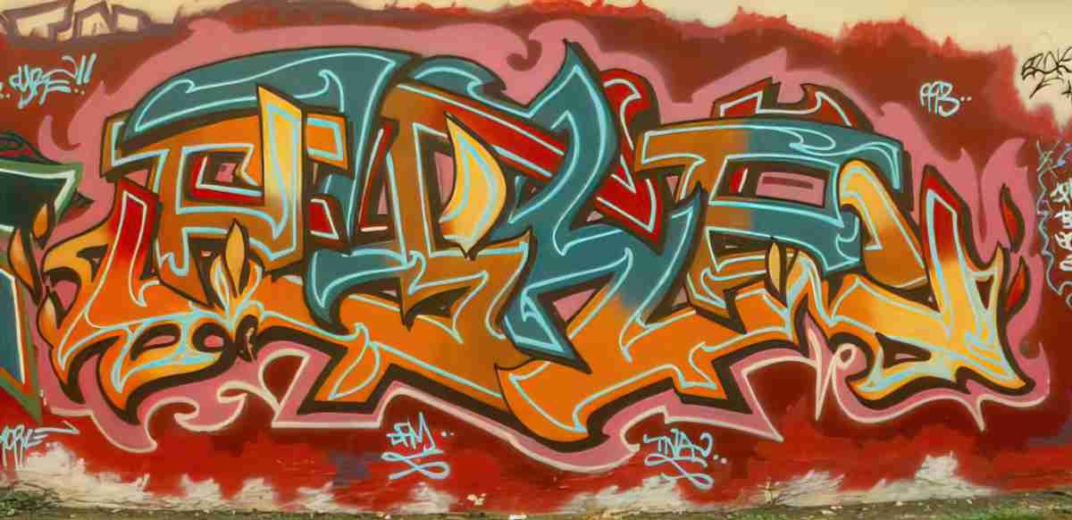 Street Art 2156 2135 GRAFFITI A4 Photo Print
