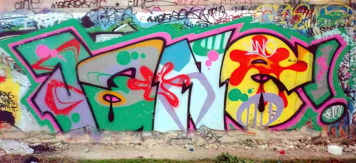 Street Art 2157 2136 GRAFFITI A4 Photo Print