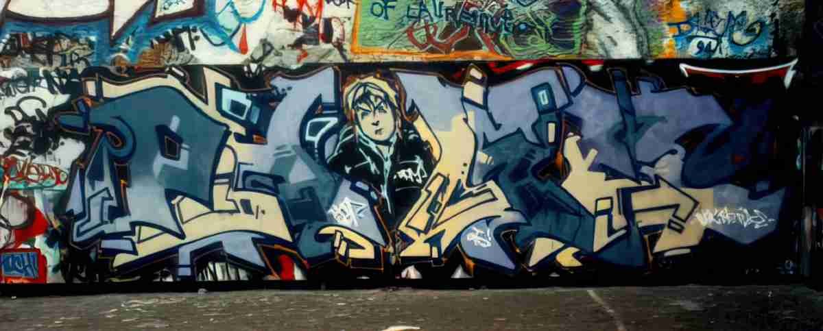 Street Art 2162 2141 GRAFFITI A4 Photo Print