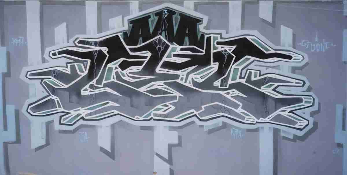 Street Art 2176 2155 GRAFFITI A4 Photo Print
