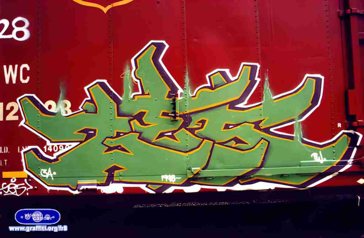 Street Art 2181 2160 GRAFFITI A4 Photo Print