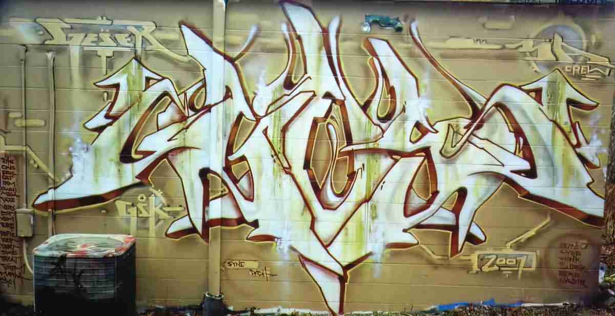 Street Art 2186 2165 GRAFFITI A4 Photo Print