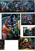 Street Art 2210 2189 GRAFFITI A4 Photo Print