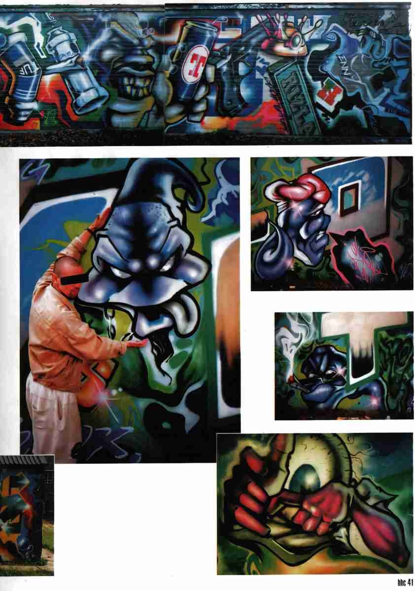 Street Art 2210 2189 GRAFFITI A4 Photo Print