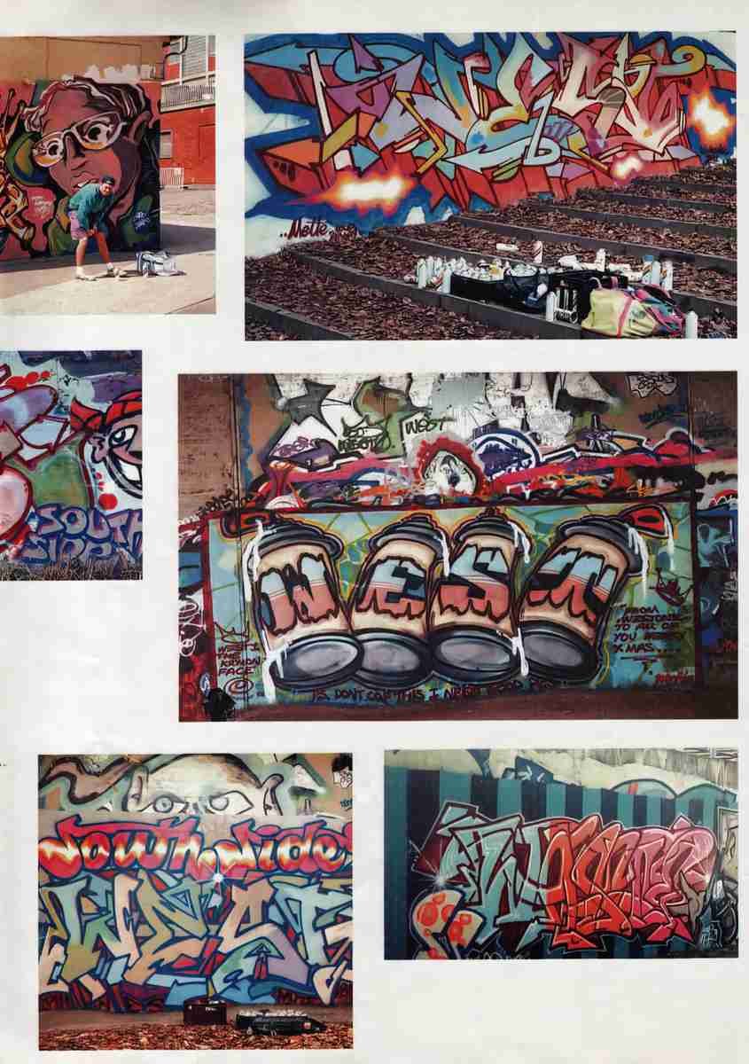 Street Art 2213 2192 GRAFFITI A4 Photo Print