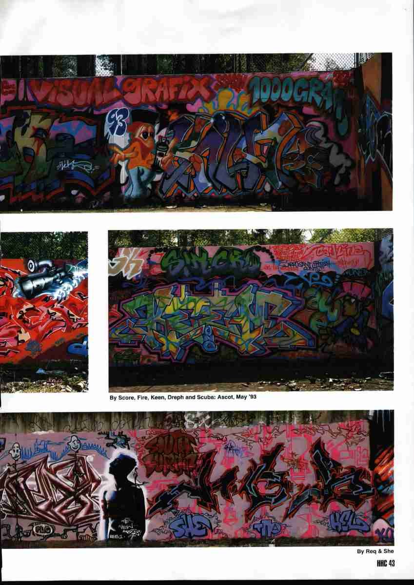 Street Art 2225 2204 GRAFFITI A4 Photo Print