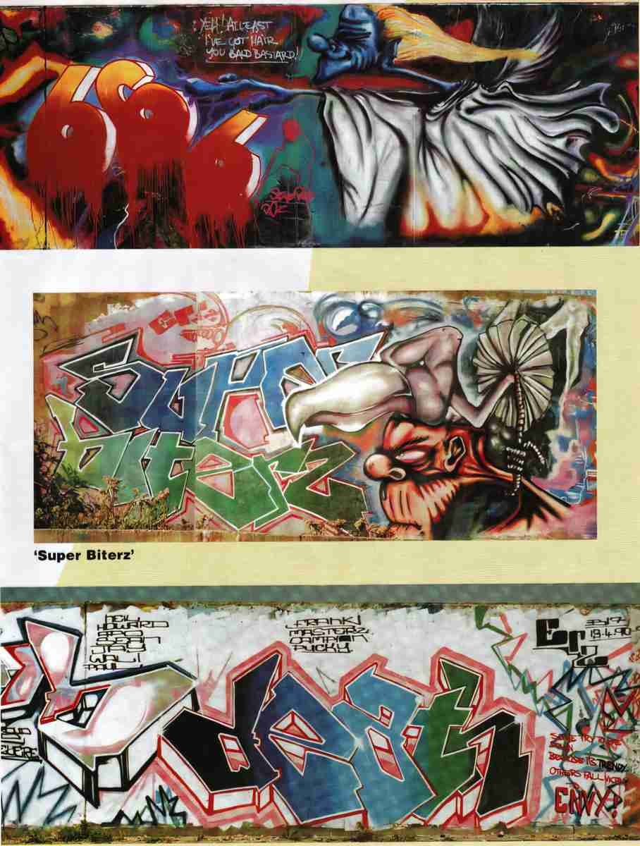 Street Art 2239 2219 GRAFFITI A4 Photo Print