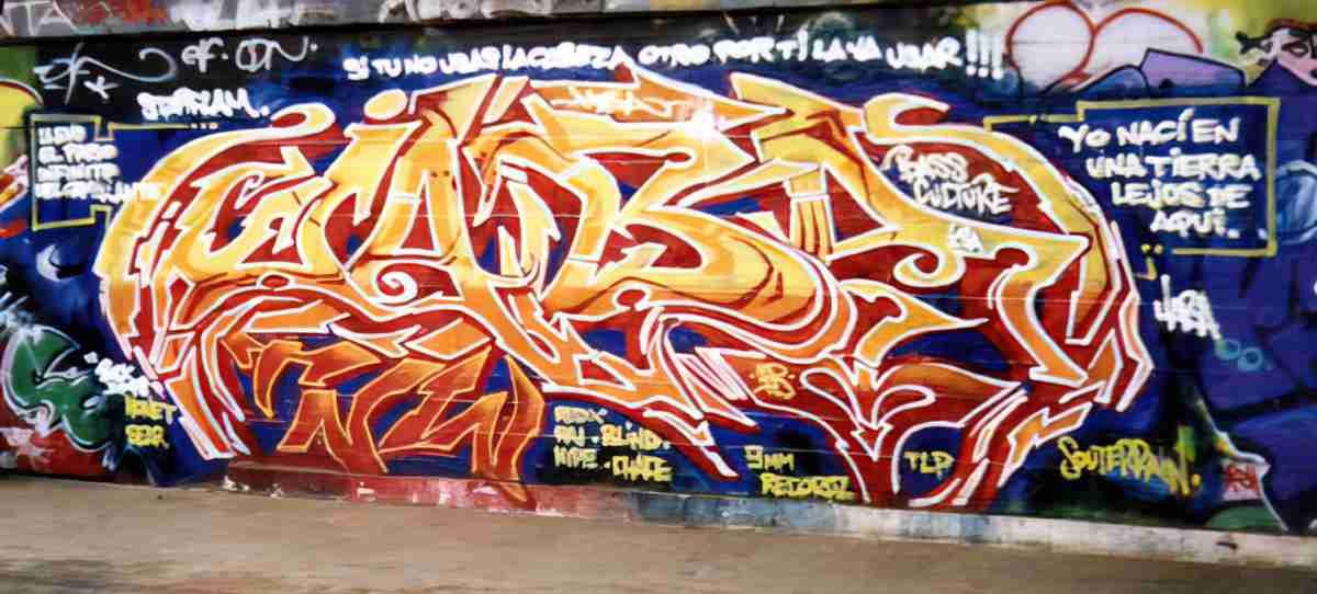 Street Art 2243 2223 GRAFFITI A4 Photo Print