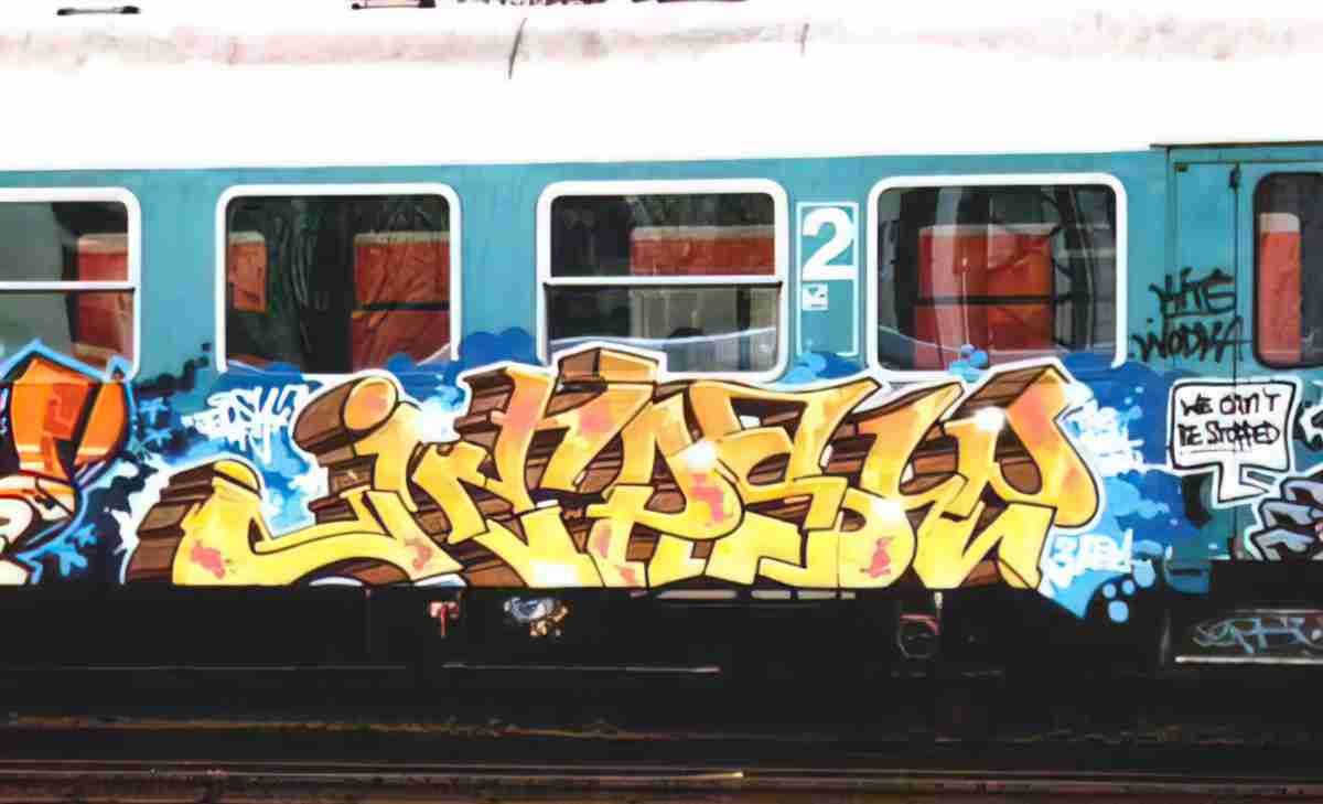 Street Art 2252 2232 GRAFFITI A4 Photo Print
