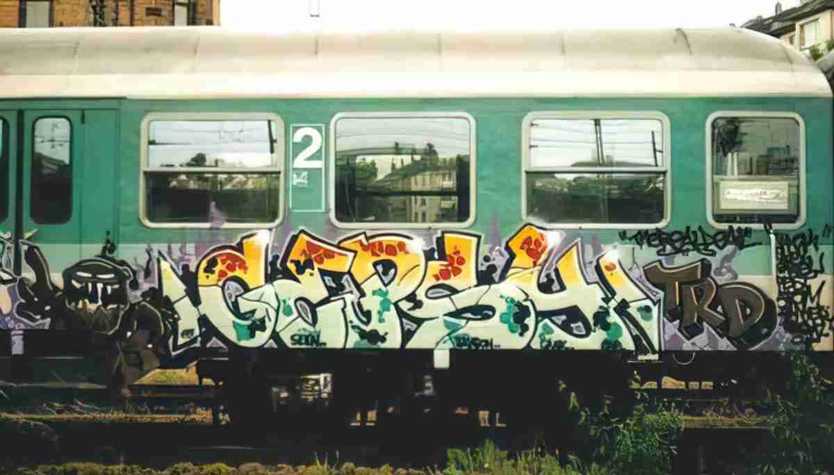 Street Art 2257 2237 GRAFFITI A4 Photo Print